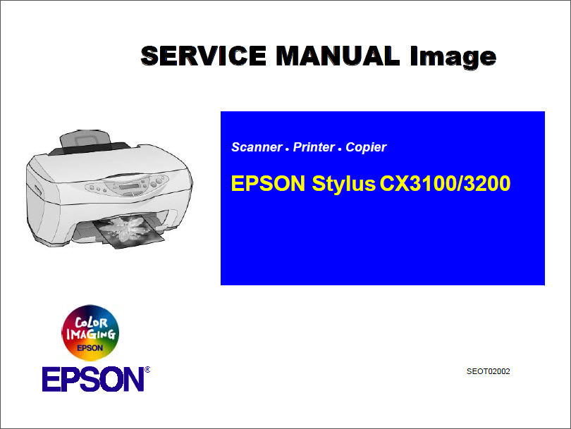 EPSON CX3100_3200 Service Manual-1